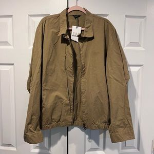 NEW Barbour Men's Essential Windbreaker Casual Jacket in Stone Size XXL